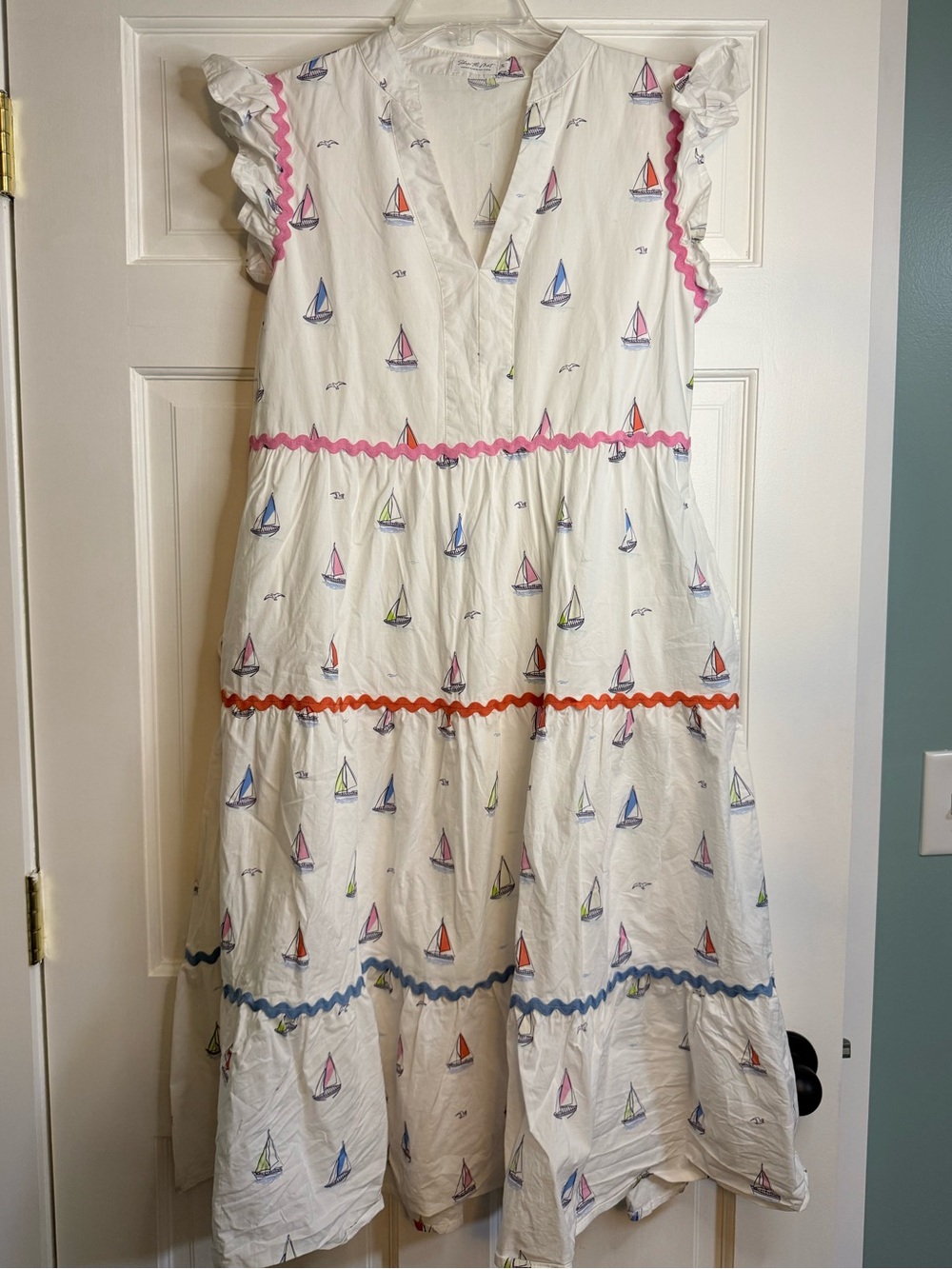 Shop the Mint Created Beauty White Sailboat Midi Dress